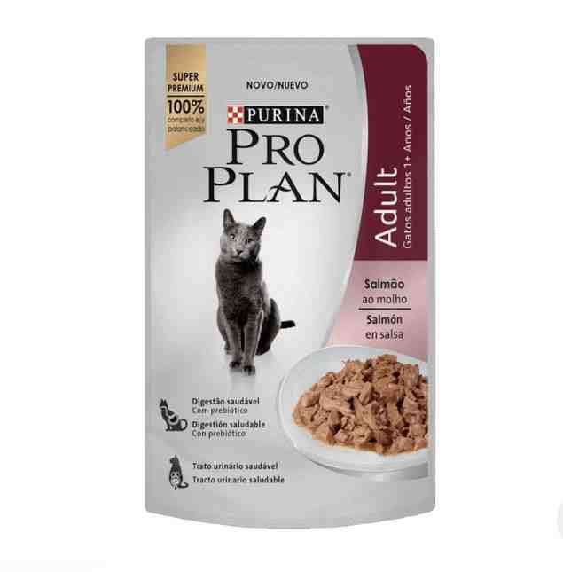POUCH PRO PLAN GATO SABOR SALMON
